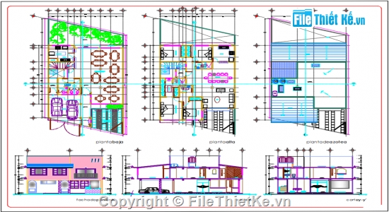 cad mẫu nhà,nhà hiện đại,cad nhà đẹp